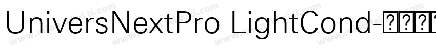 UniversNextPro LightCond字体转换